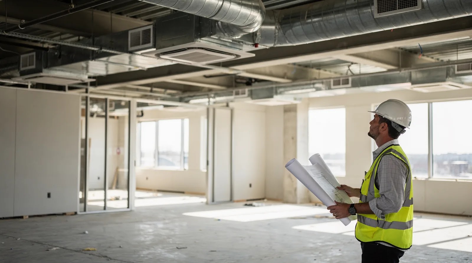 Every tenant improvement or build-out should begin with a thoughtful, customized HVAC design phase.; Advanced